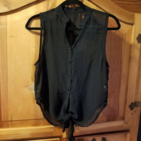 BRANDY MELVILLE sheer tie tank - Picture 1 of 7