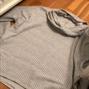 worn once sweater tight at bottom