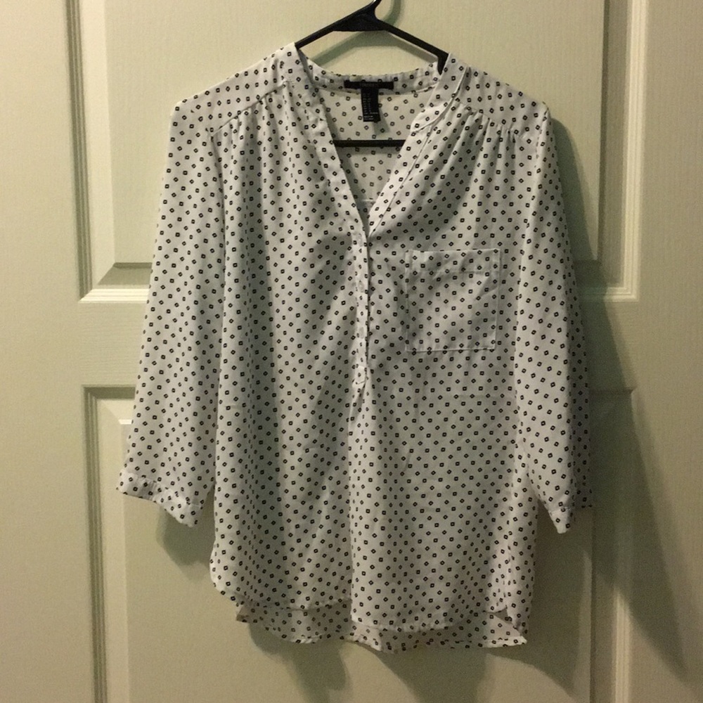 Forever 21 Pattern blouse