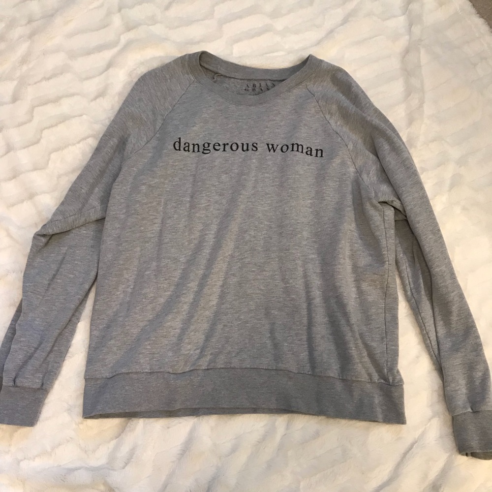 ariana grande dangerous woman crewneck