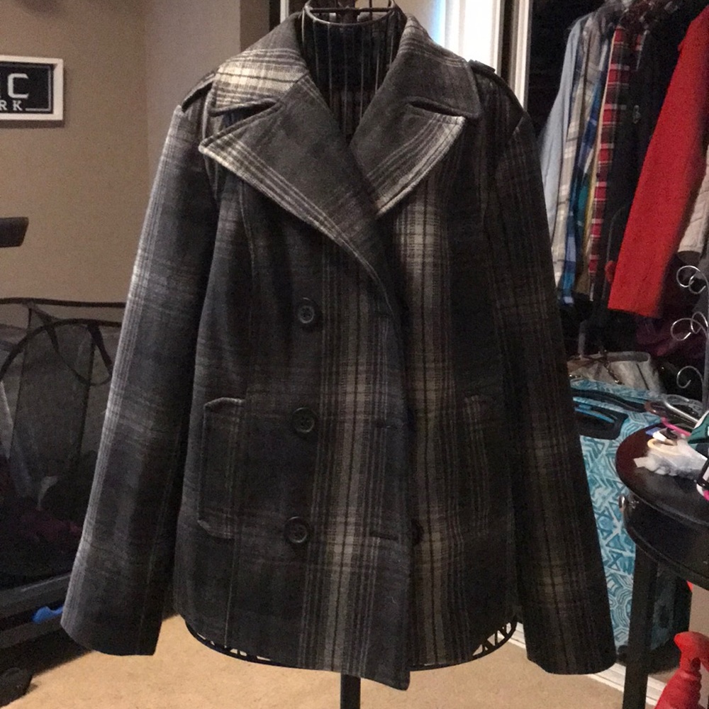 Wool pea coat