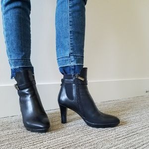 Aquatalia weather resistant black booties