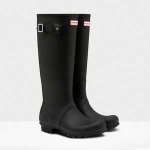 Original Black Tall Hunter Rain Boots