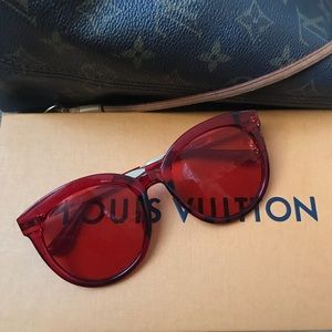 CLOSET SALE 30% OFF! FREE PEOPLE MK Red Sunglasses