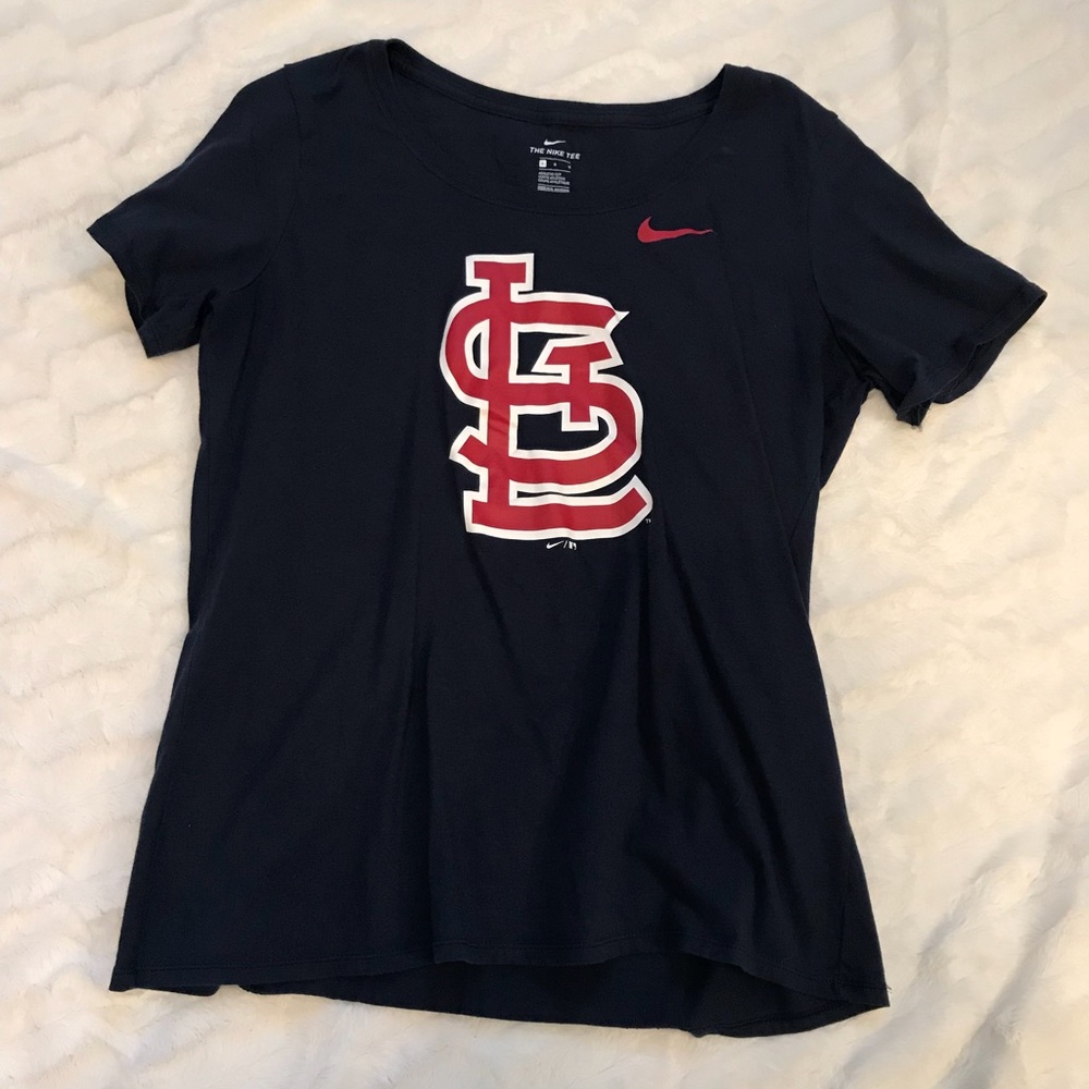 nike st. louis cardinals scoop neck tee