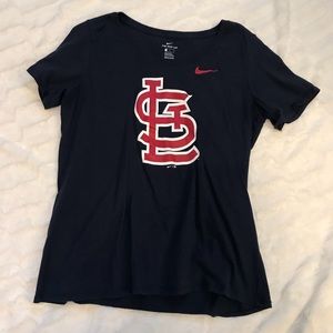 nike st. louis cardinals scoop neck tee