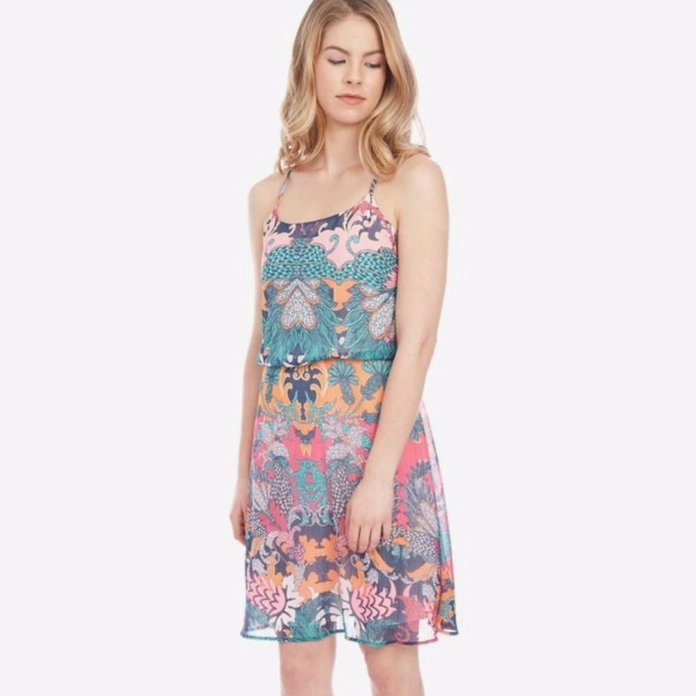Octavia Bubble overlay dress