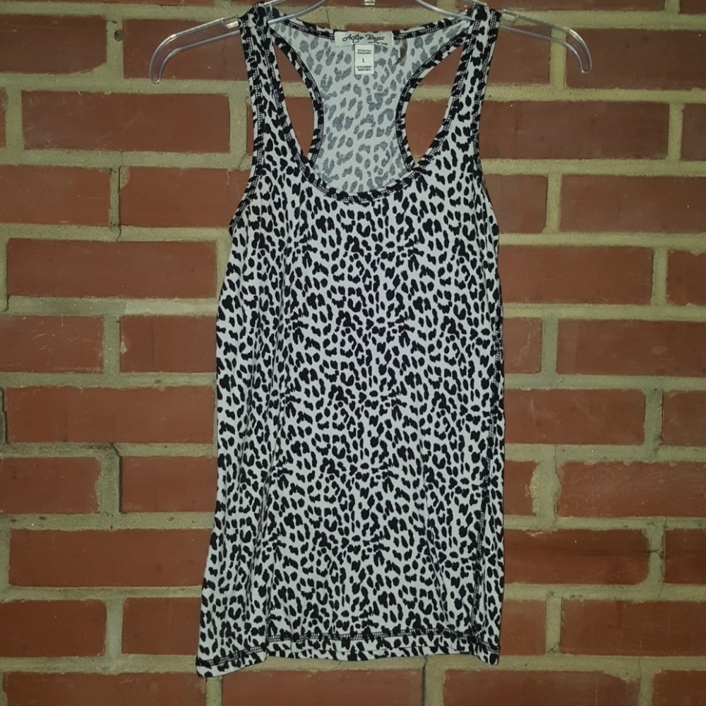 Animal Print Stretch Top