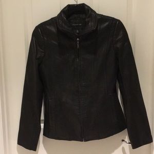 Jones New York leather jacket
