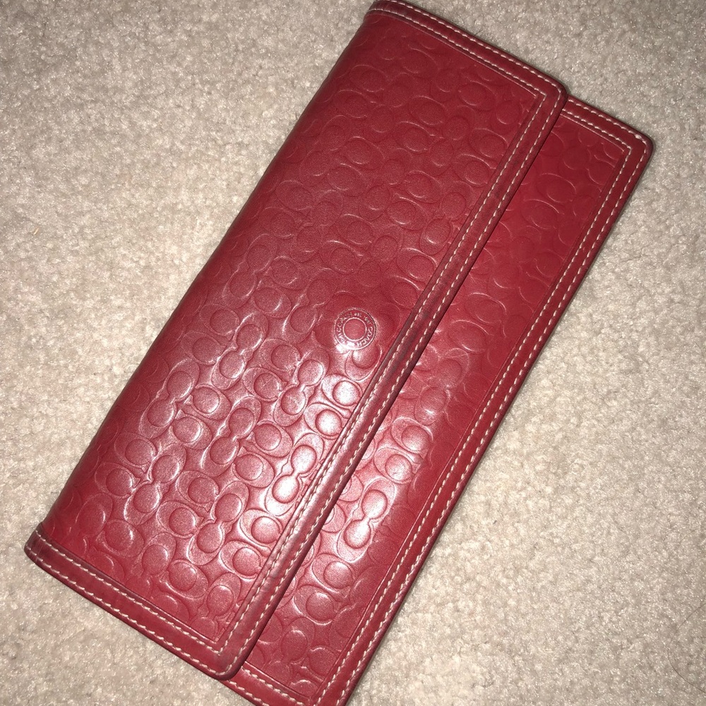 Red Coach Clutch