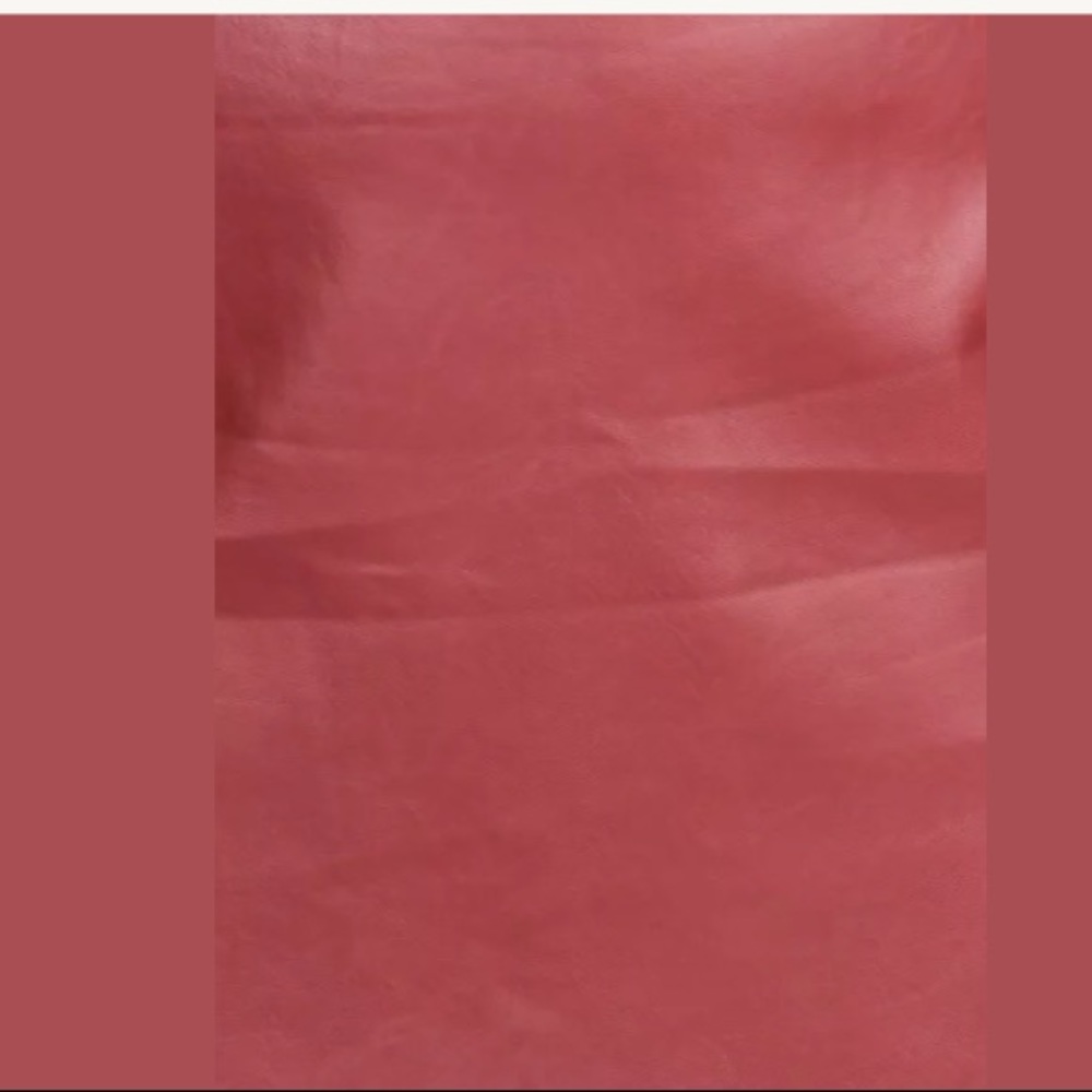 ❤️ Plus Red Faux Leather Fitted Pencil Skirt - Picture 5 of 5