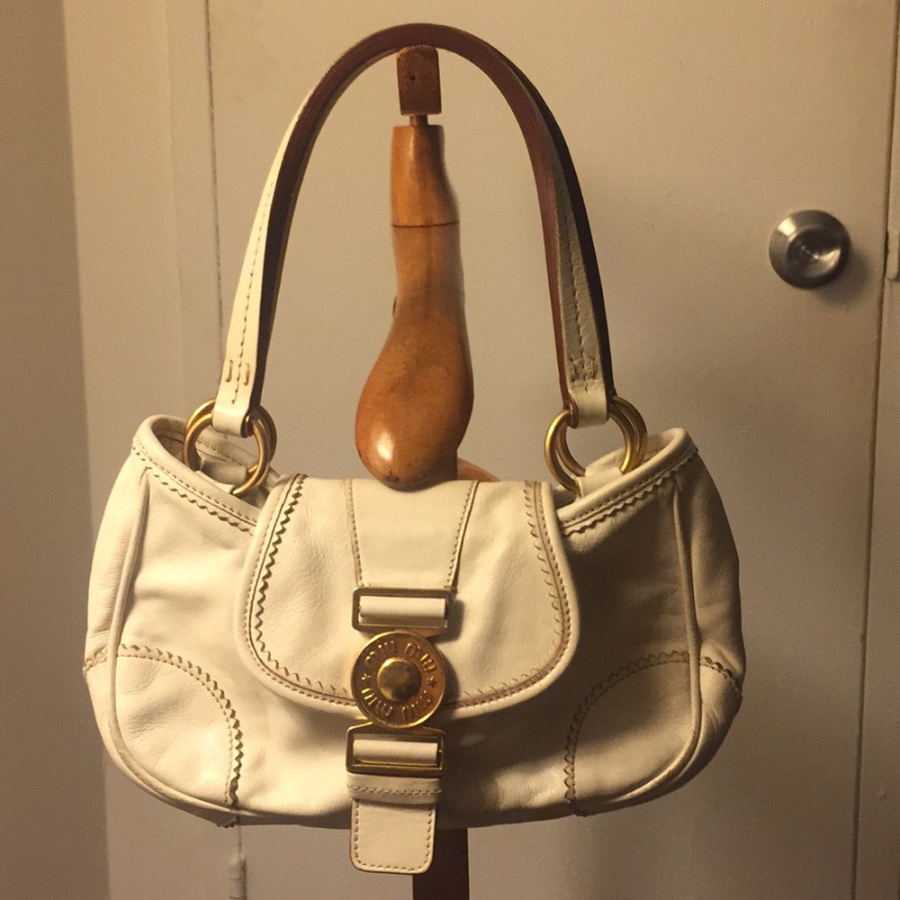 Miu Miu off white purse