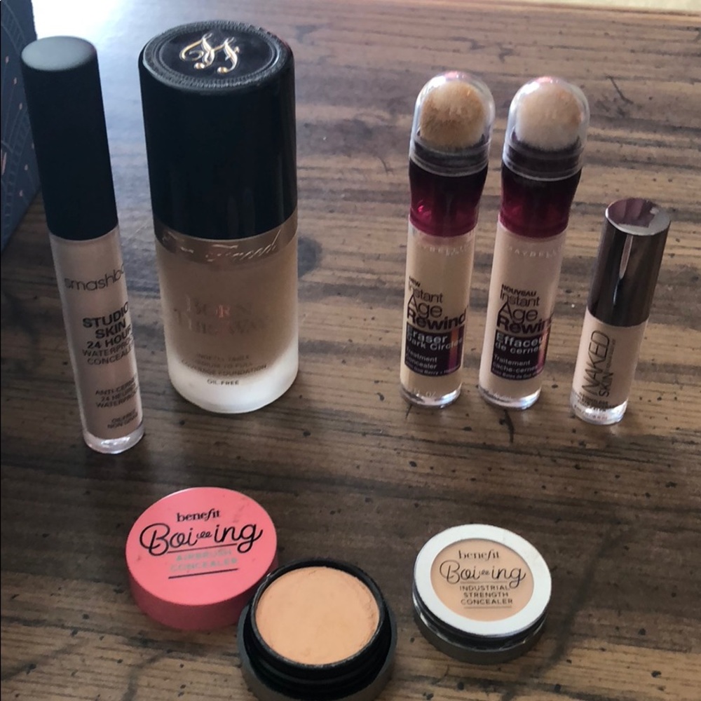 Lot of light to medium born this way foundation