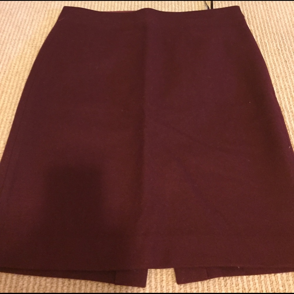 J. Crew Wool Pencil Skirt