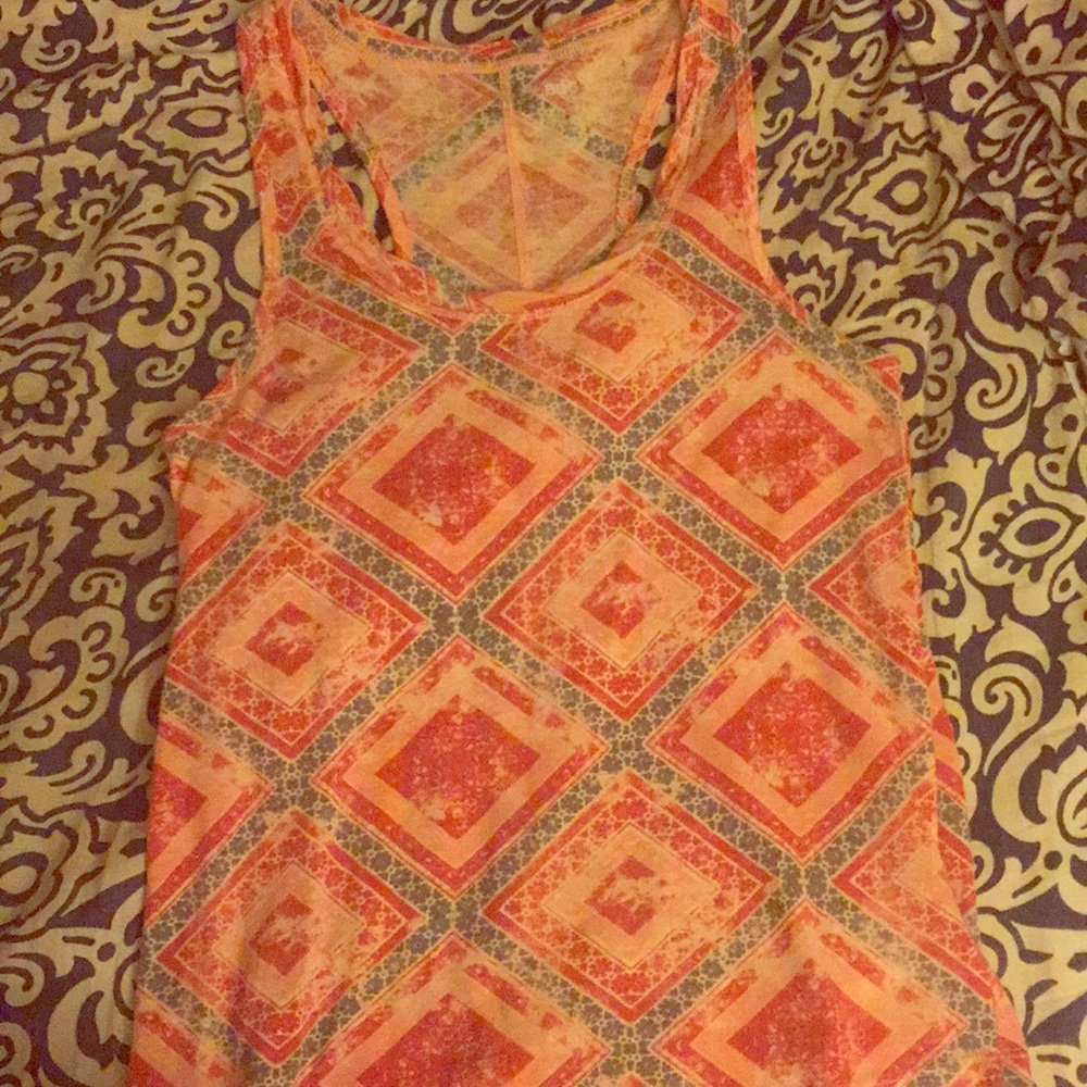 Patterned Tank Top