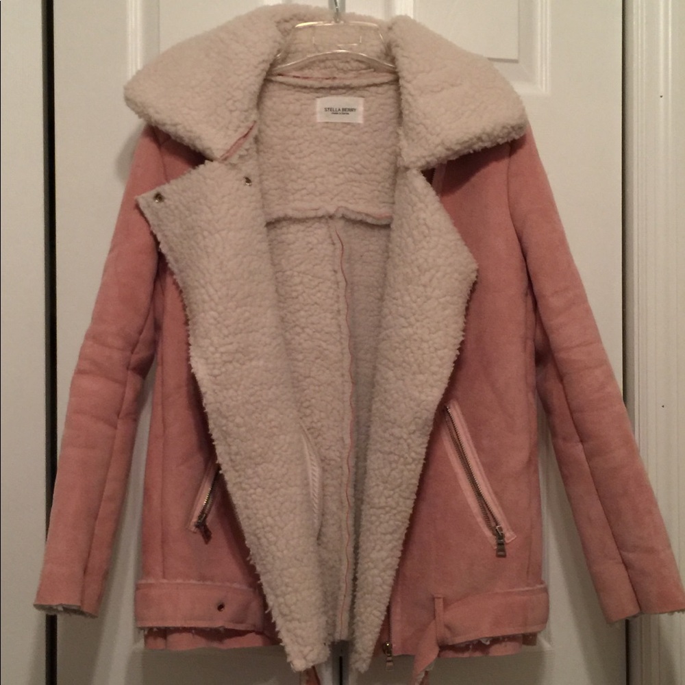Suede Pink Jacket