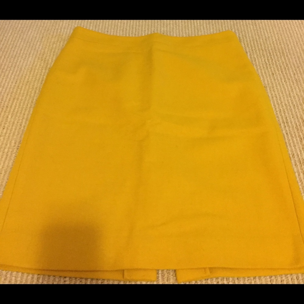 J. Crew Wool Pencil Skirt