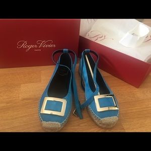 Roger Vivier- Ball Espadrillas Buckle 38.5, New!