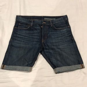 H&M low waist jean shorts