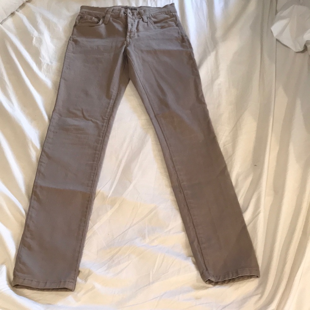Skinny fit tan James jeans