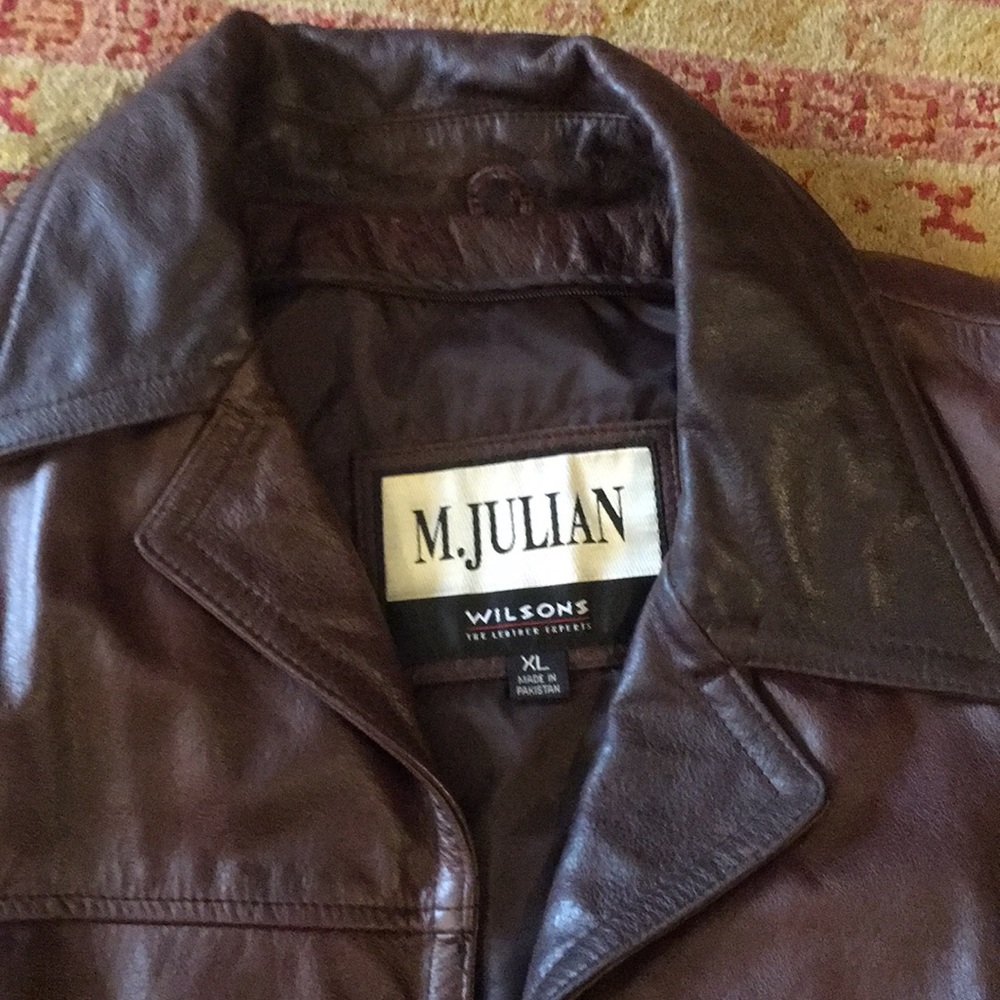 Nice heavy Leather Coat