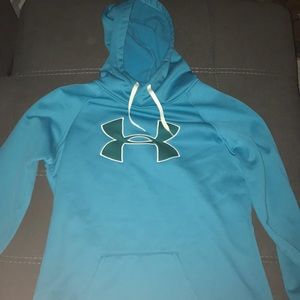 Blue under armor hoodie