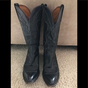 All Leather Cowboy Boots Size 7.5