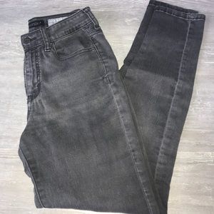 Medium grey high waisted jegging