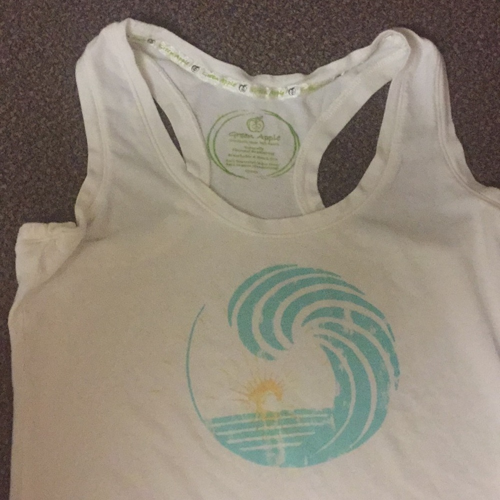 Greed Apple wave tank top M