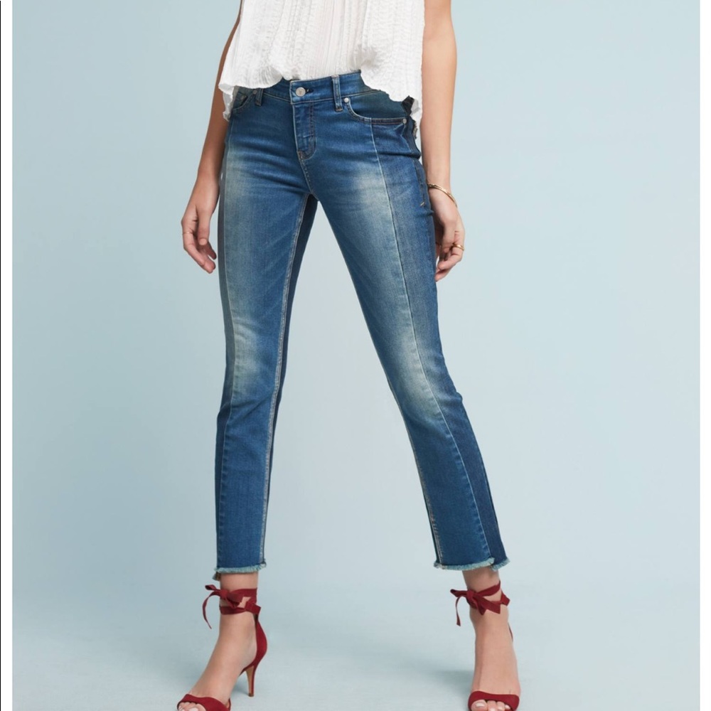 Anthropologie Pilcro Parallel mid-rise jeans