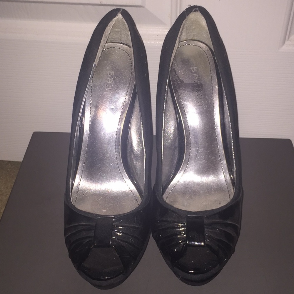 Black 6” heels