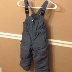 Blue ski bib/snow pants-excellent cond, worn once