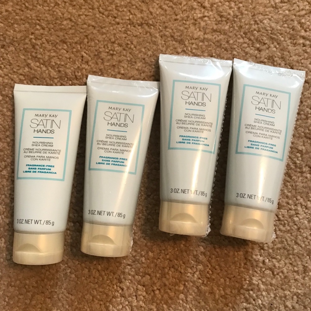 Four Satin Hands Lotions