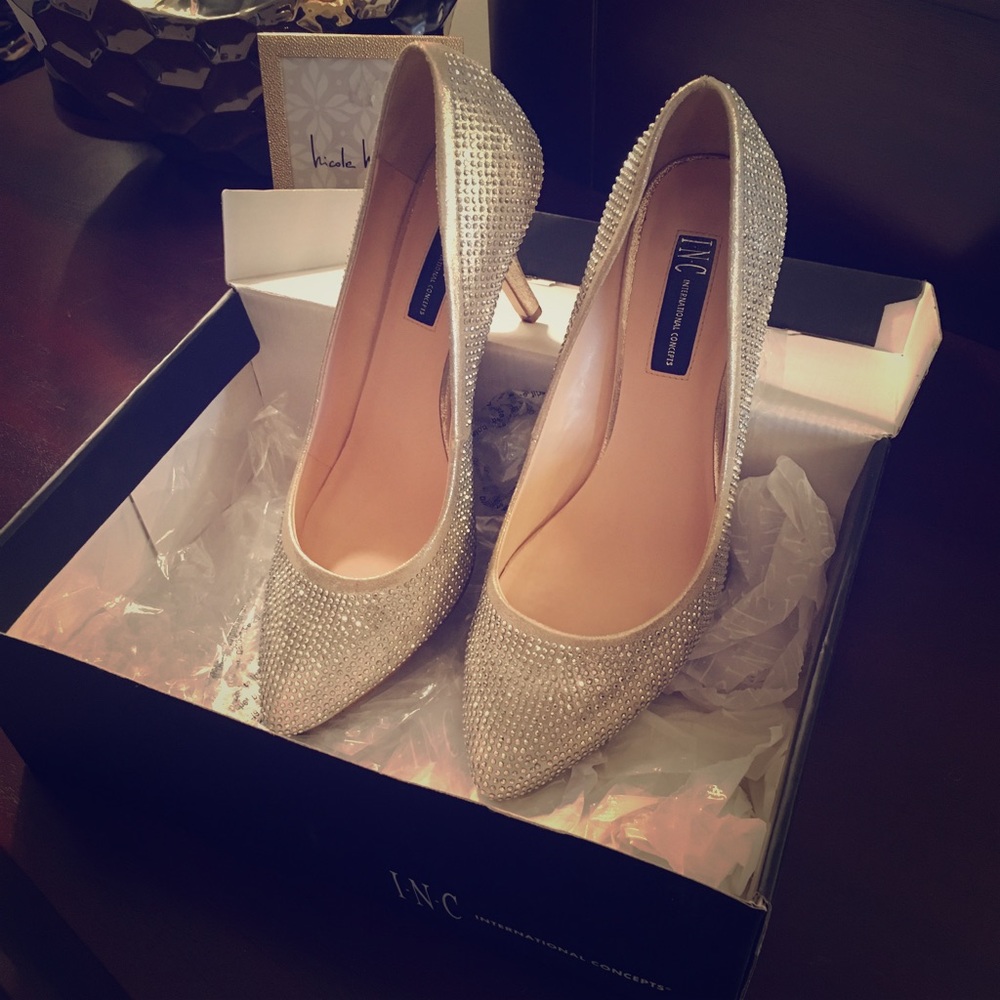 Zitah Rhinestone Evening pumps heels