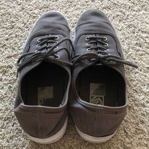 Gray Men Vans Shoes