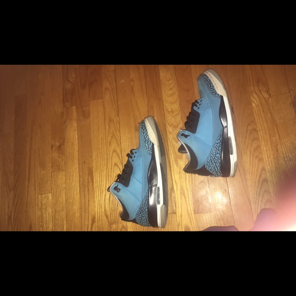 Air Jordan retro 3 powder blue
