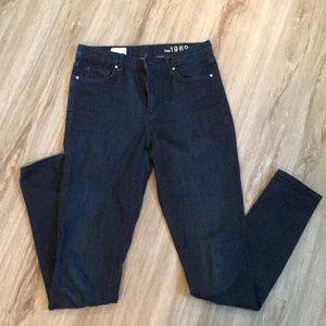 High rise extra long skinny Jean