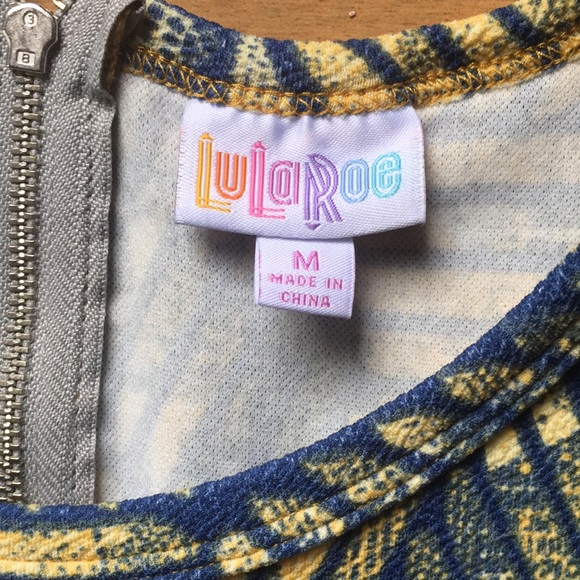 Blue and yellow dress with Pockets!! - Picture 4 of 4