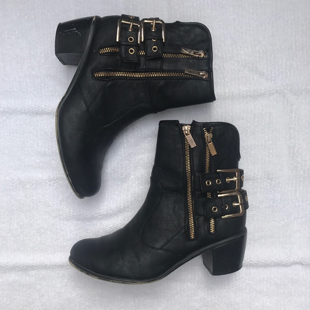 Black Combat Books with Buckle