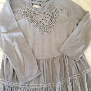 Anthro 3/4 sleeve Blouse