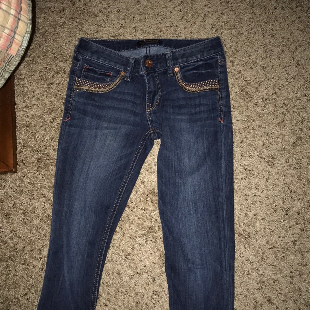 Express size 0 Stella ankle jean