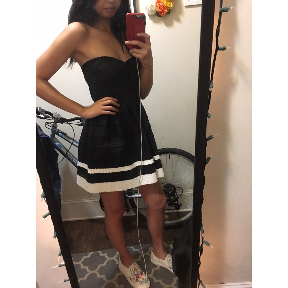 Sexy black party dress