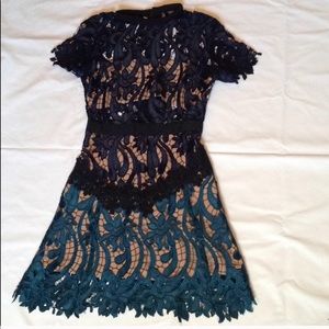 Self portrait NWT Prairie Lace Dress