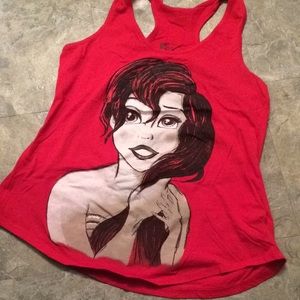 Hot Topic Disney Ariel tank top size Large