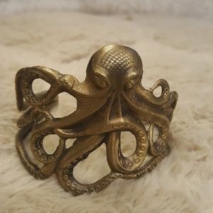 Octopus cuff bracelet