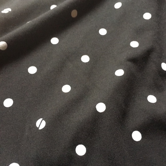 Black and whit polka dot swing dress - Picture 2 of 4