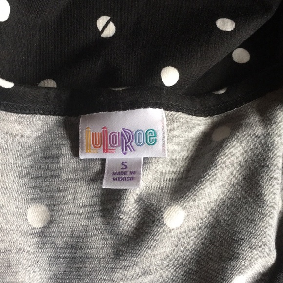 Black and whit polka dot swing dress - Picture 4 of 4