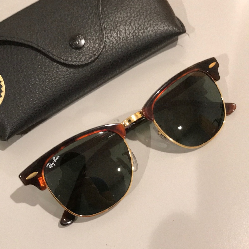 Ray Ban RB3016 classic clubmaster sunglasses 49mm