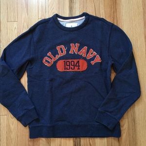 Old navy size small navy blue crewneck