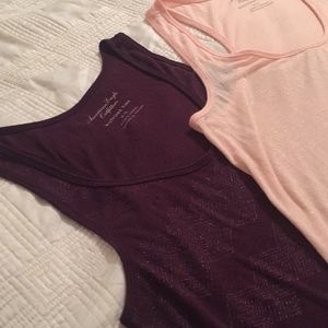 American Eagle boyfriend tanks size Medium